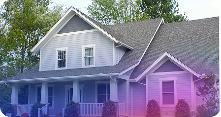 A donated house